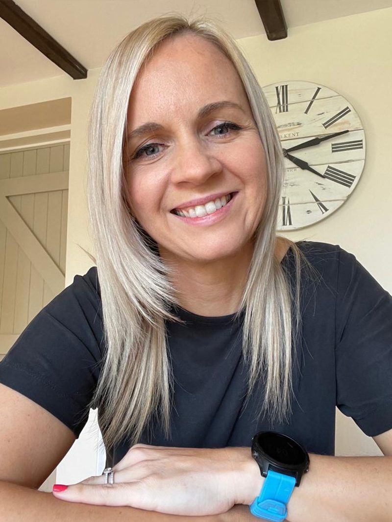 Ann-Louise, personal trainer, smiling